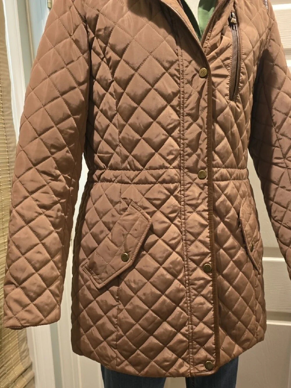 Lauren Ralph Lauren Quilted Jacket - Tan